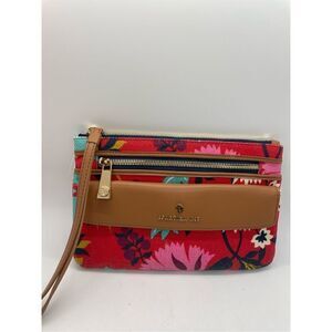 Spartina Little Bermuda Wristlet Wallet Canvas and Leather